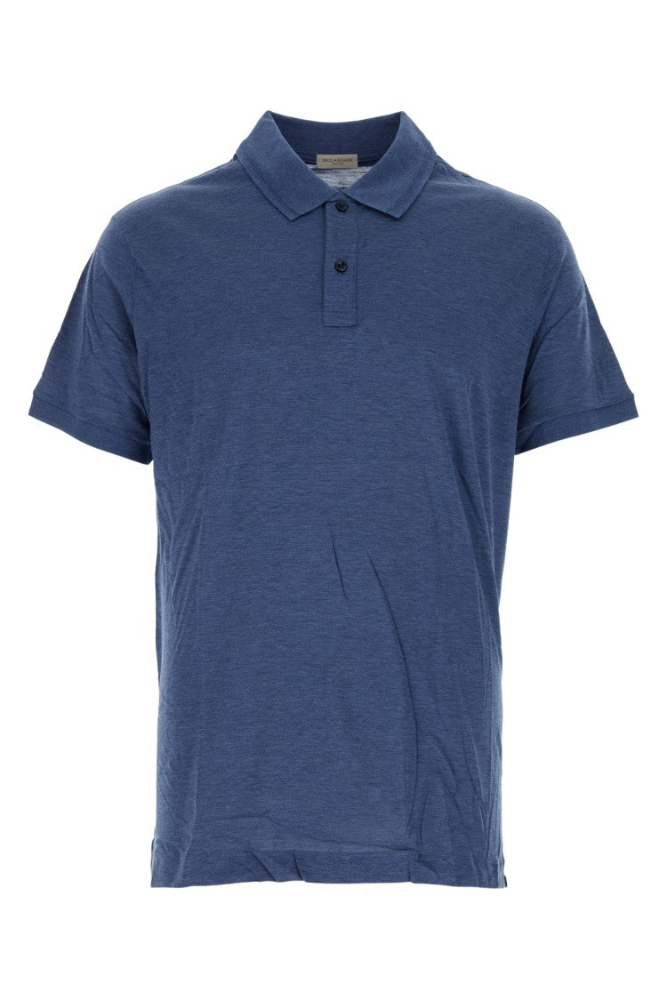 Paul & Shark Classic Collared Polo Shirt With Button Placket