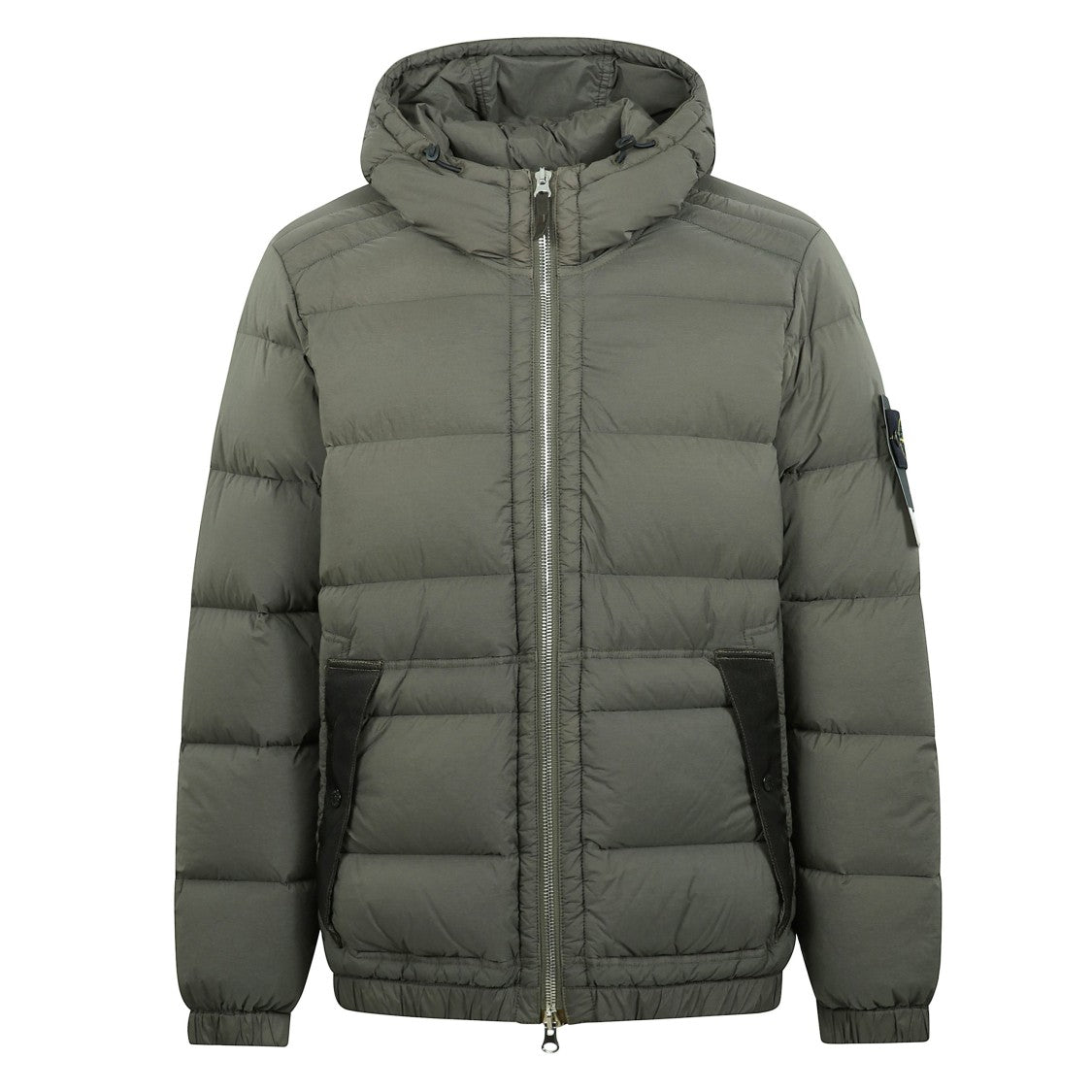 Stone Island Long-Sleeve Puffer Jacket With Adjustable Hood
