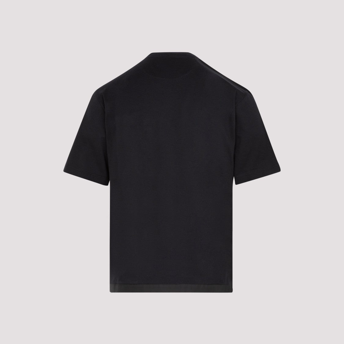 Prada Black T-Shirt With Nylon Pocket