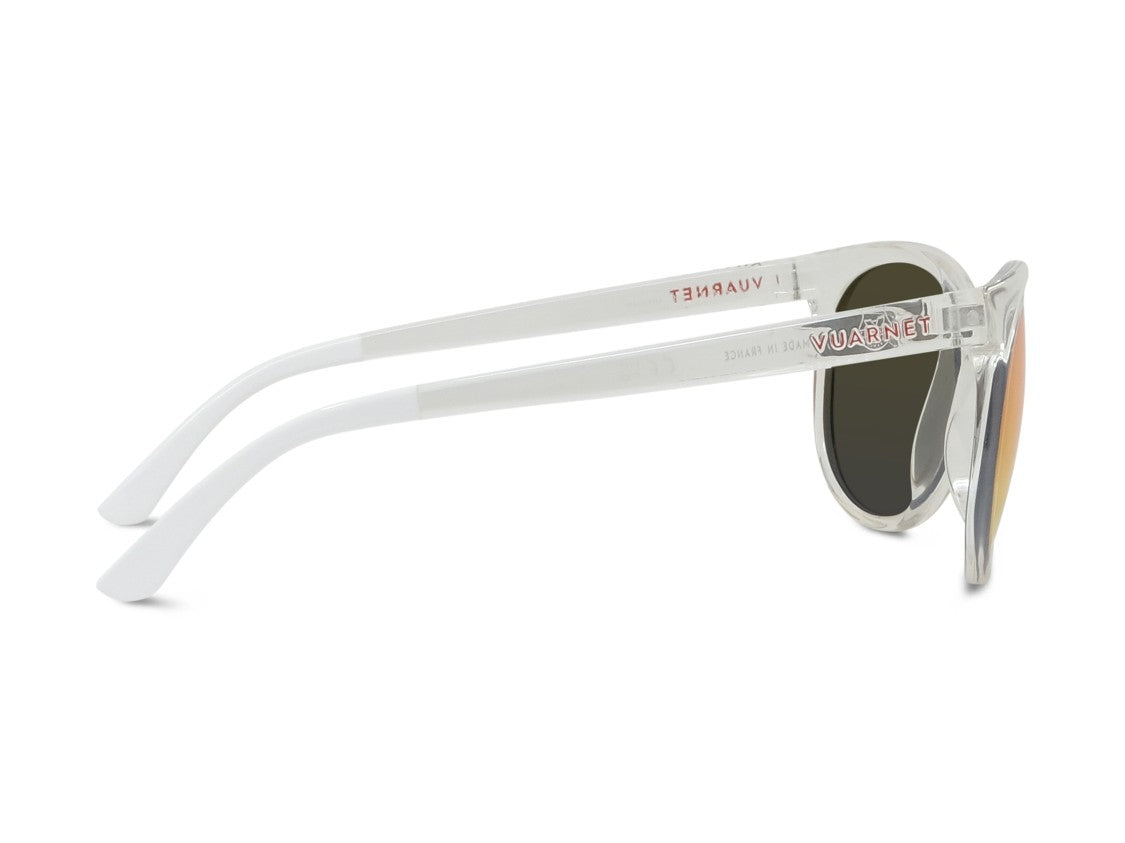 Vuarnet Vu40017u Transparent Gradient Rounded Cat-Eye Sunglasses