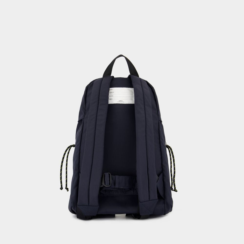 A.P.C. Trek Backpack -Pvc - Blue