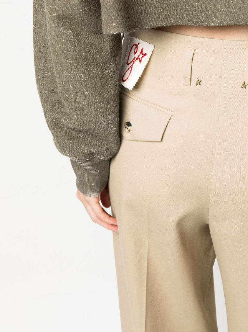 Golden Goose Wool Gabardine Pants