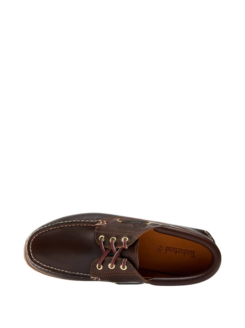 Timberland Brown Leather Boat Shoes