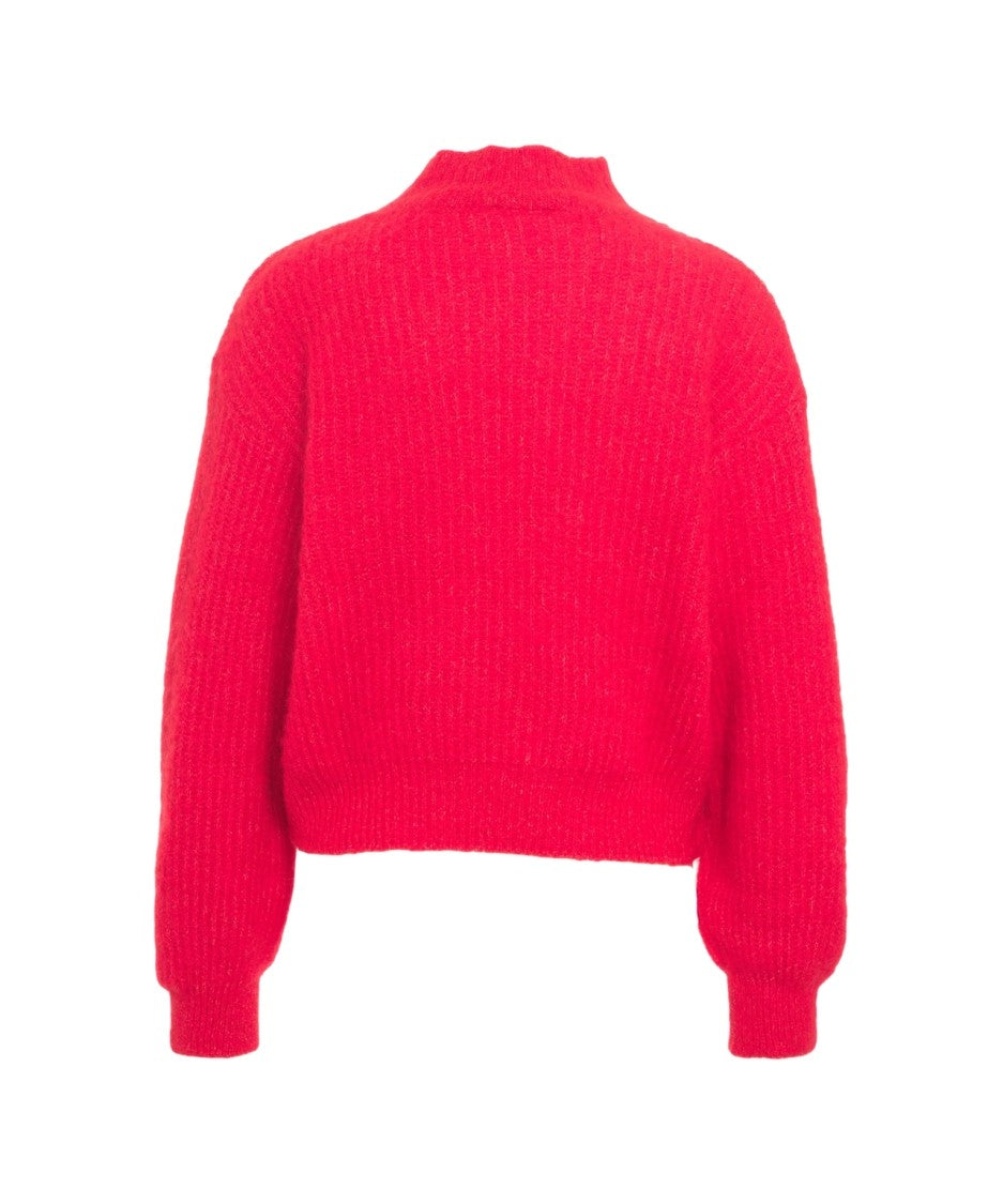 American Vintage Ribbed Turtleneck Sweater In Premium Wool