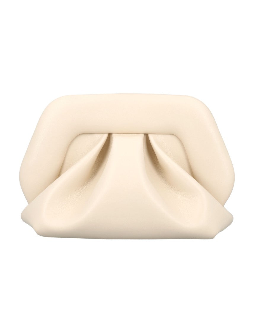 Themoirè Sculptural Gea Clutch With Detachable Shoulder Strap