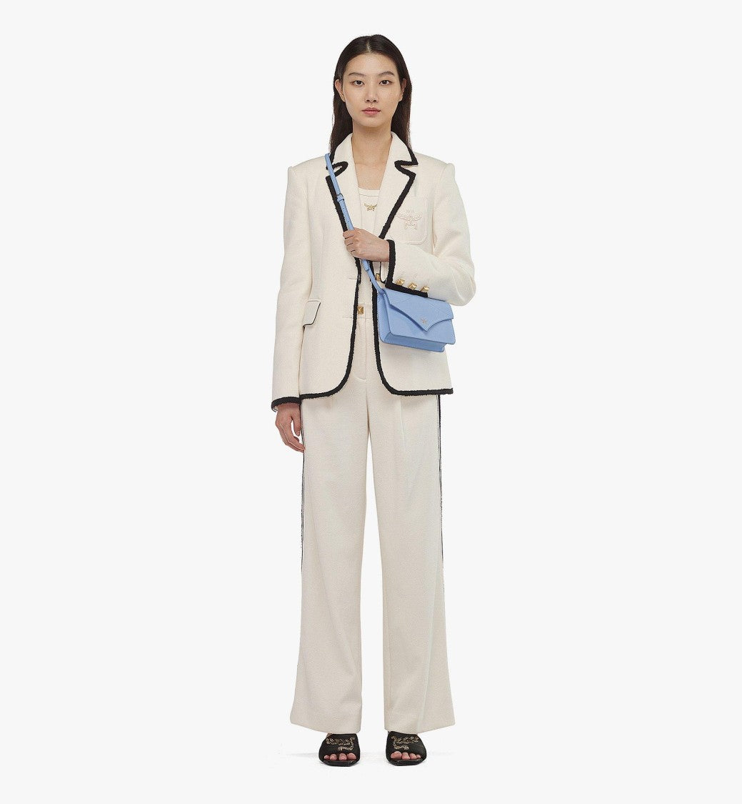 Mcm Mini Spanish Calf Leather Shoulder Bag