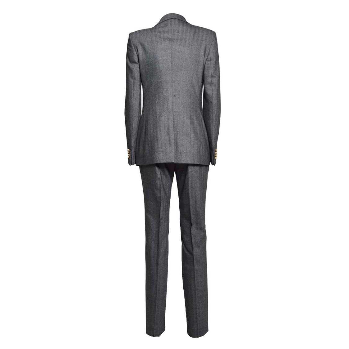 Tagliatore Grey Houndstooth Wool And Cashmere Paris Set