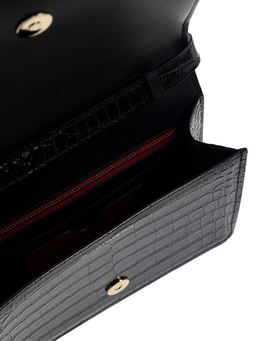 Alexander Mcqueen The Four Ring Crossbody Bag