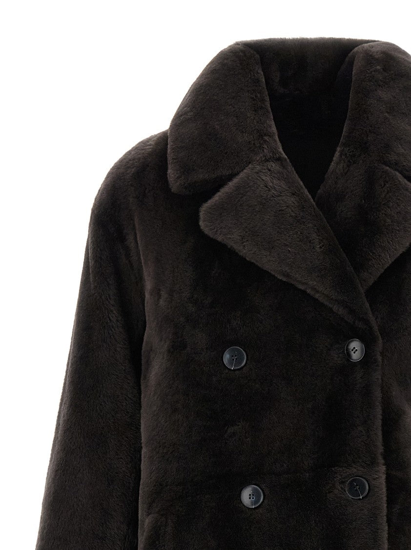 Yves Salomon Shearling Coat