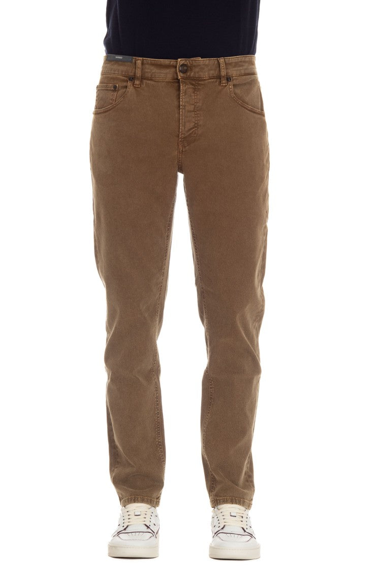 Pt Denim 5-Pocket Color Tapered Fit Trousers