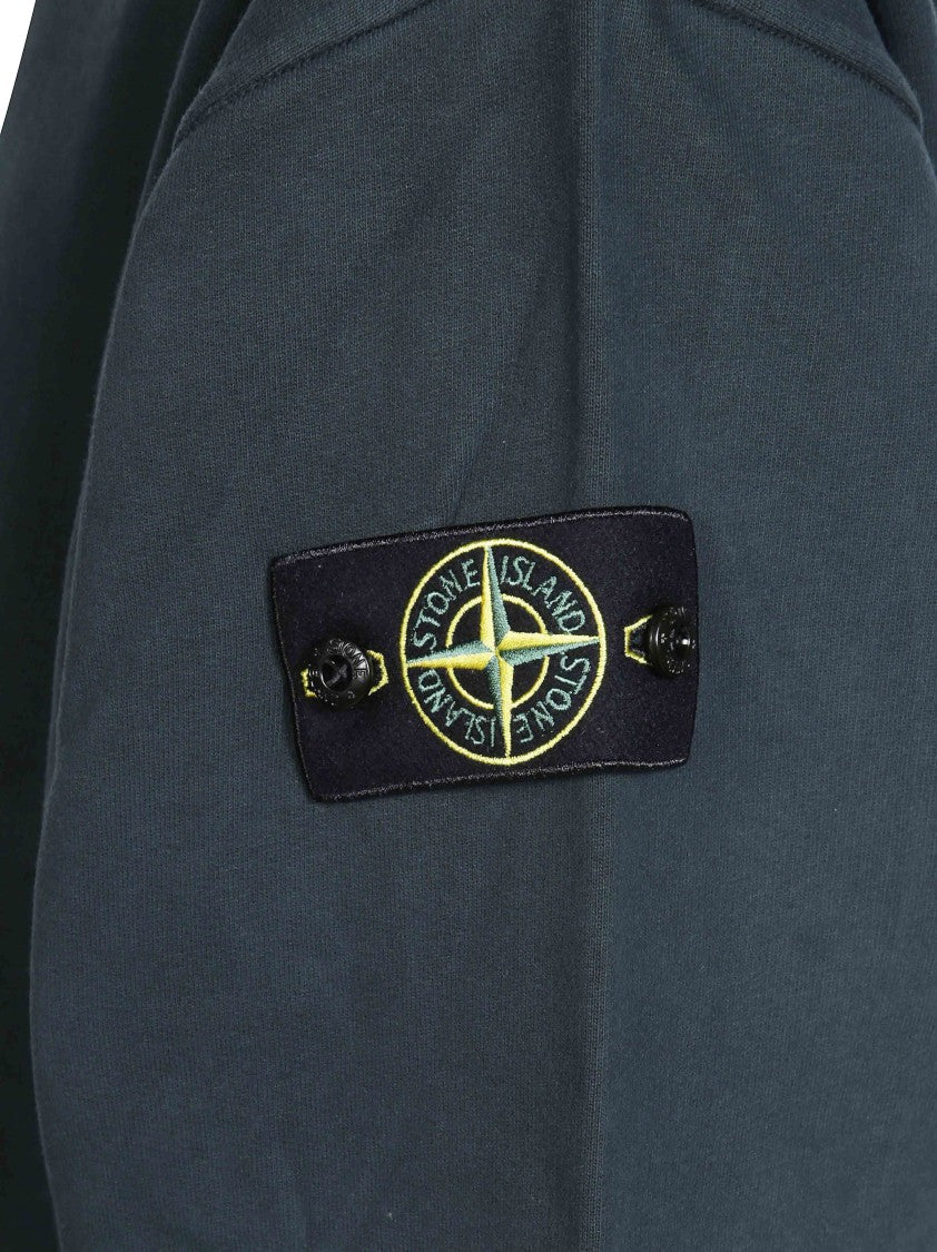 Stone Island Hoodie Sweater Relaxed-Fit Patch Hoodie