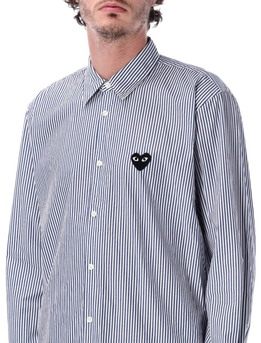 Comme Des Garçons Black Heart Stripes