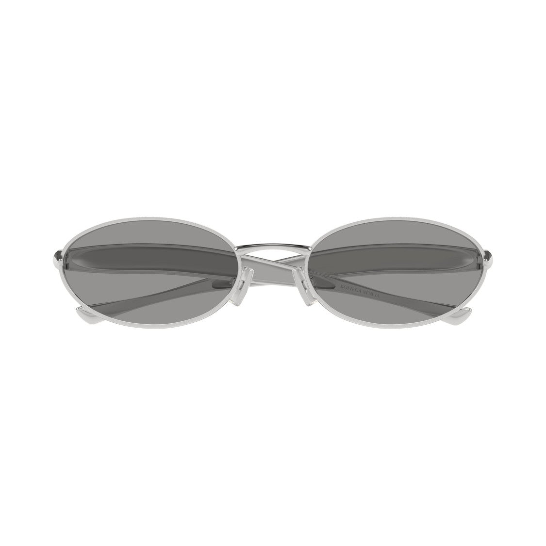 Bottega Veneta Bv1386s Oval Metal Frame Sunglasses