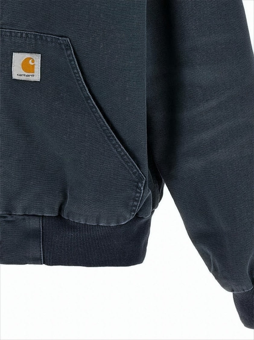Carhartt Wip Boxy Blue Cotton-Blend Active Jacket