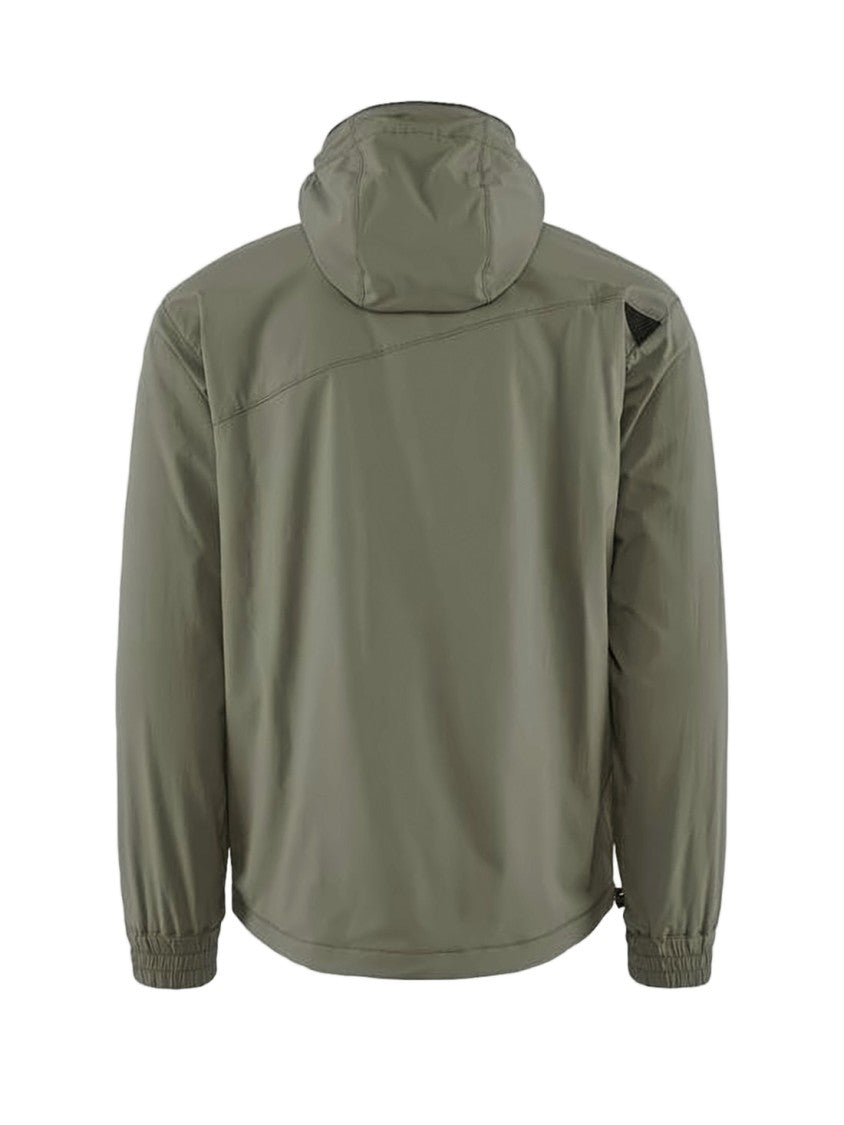 Klattermusen Minimalist Green Klattermusen Jacket With Asymmetrical Zipper