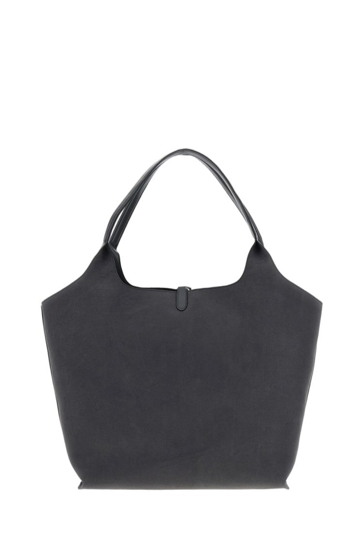 Stella Mccartney Reversible Grey Tote Bag With Vegan Leather And Suede Finishes