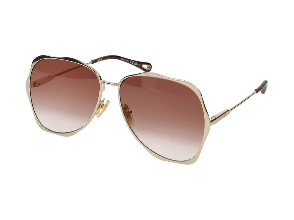 Chloé Sunglasses Chloé Ch0183s 003 Gold Gold Orange 60/14/140