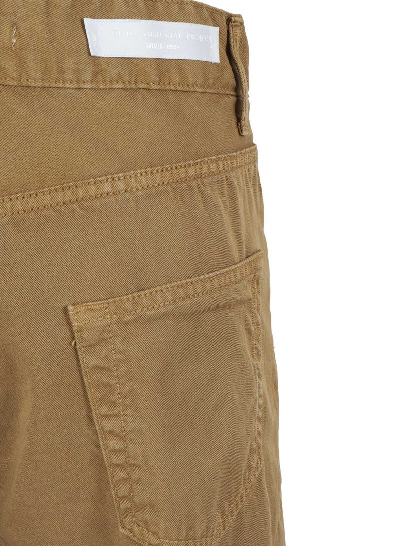 Briglia Relaxed Fit Brown Five Straight-Leg Pants