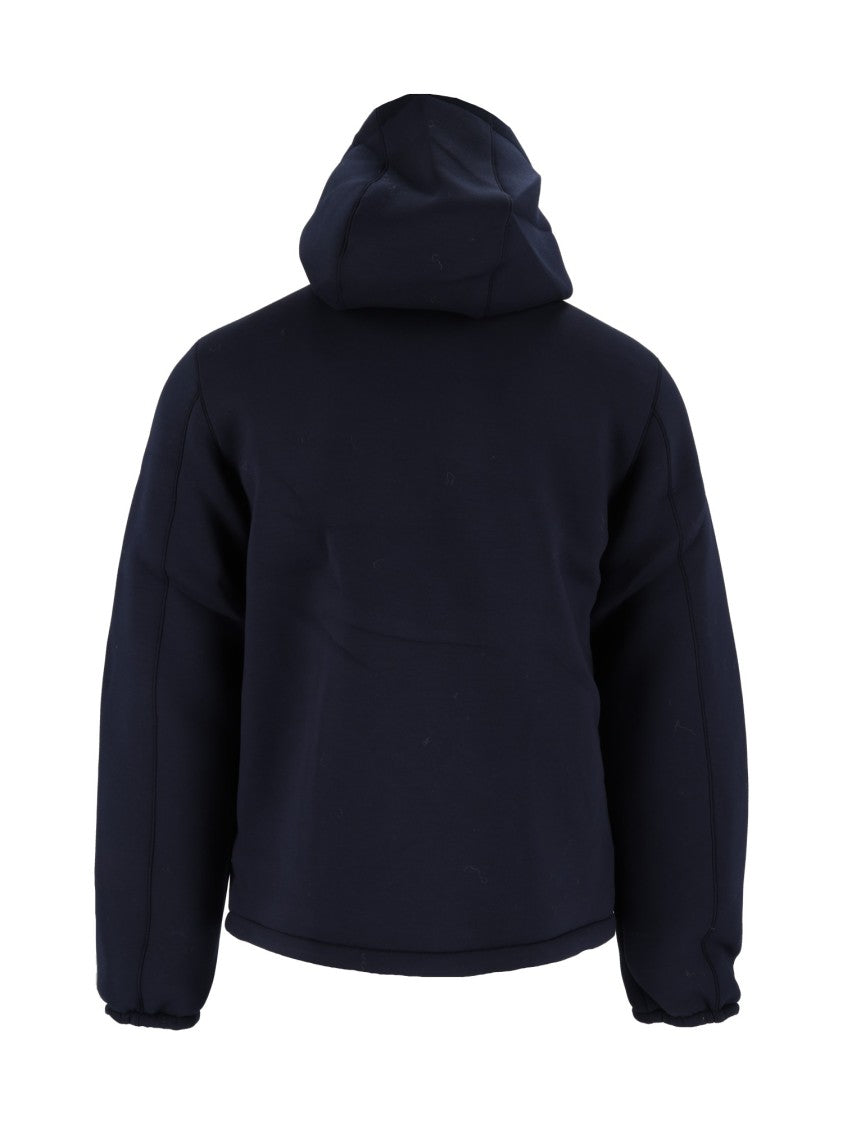 K-Way Jack Spacer Nylon Double Corto Reversible Hooded Jacket
