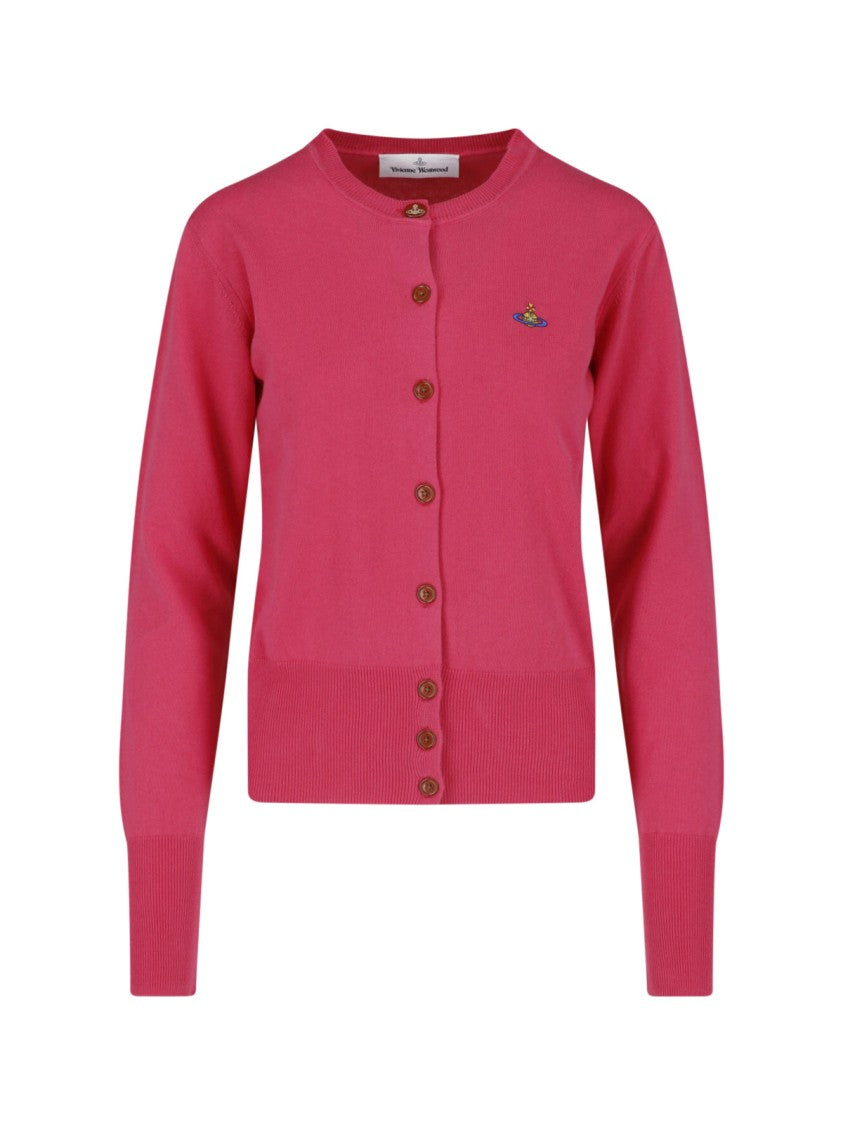 Vivienne Westwood Crew Neck Sweater With Button-Down Front