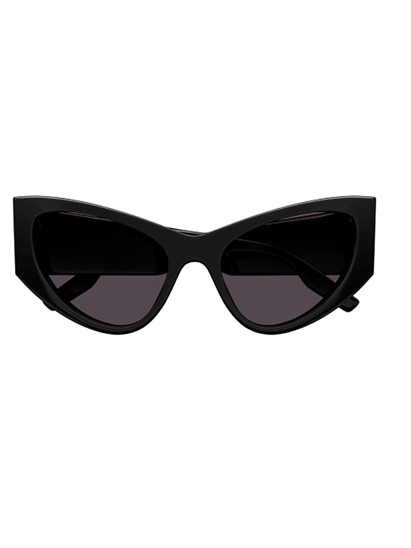 Balenciaga Bb0300s Bold Cat-Eye Dark Sunglasses