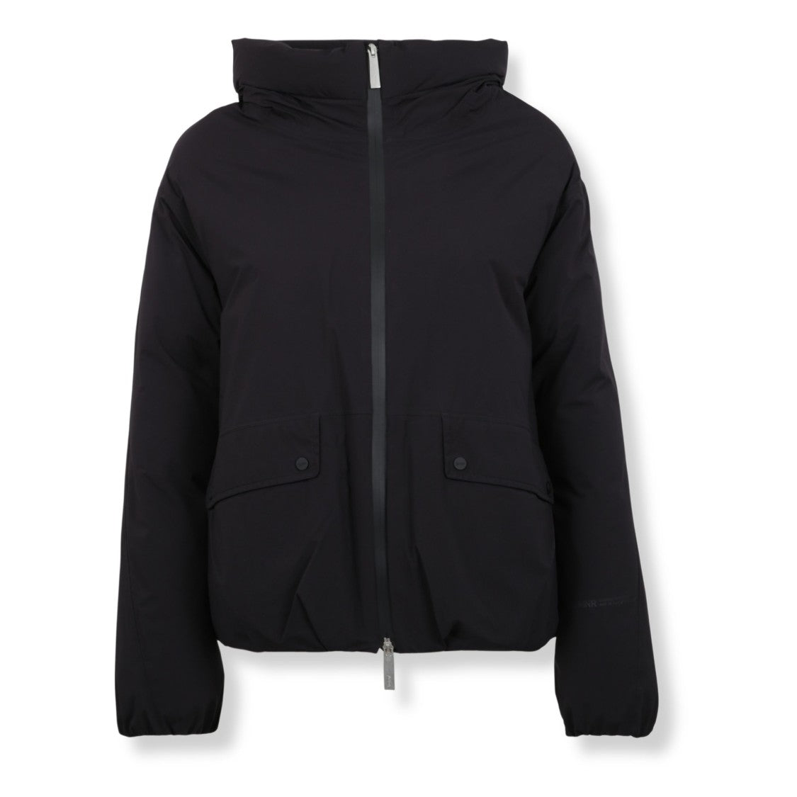 Herno Laminar Short Smooth Puffer Jacket With Hood