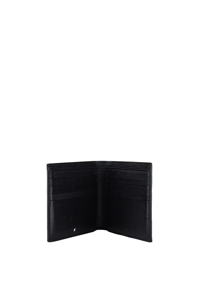 Balenciaga Smooth Leather Wallet With Monogram Print