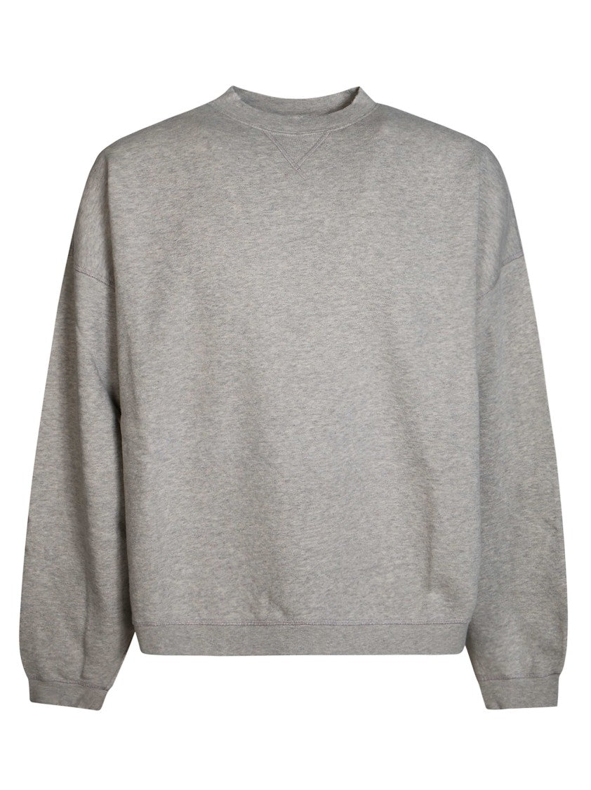 Golden Goose Gc Slub Embroidered Slub Cotton Fleece Sweatshirt