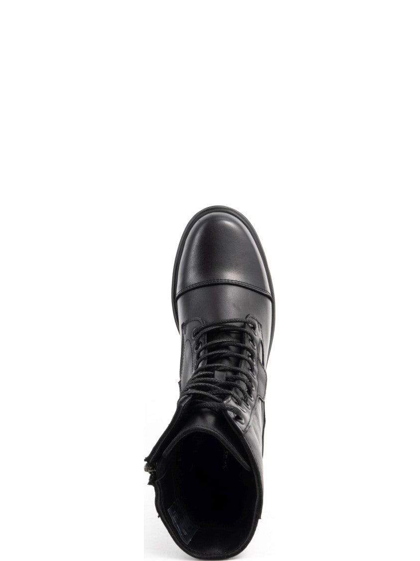 Sergio Moretti Ankle Boots With Side Zipper