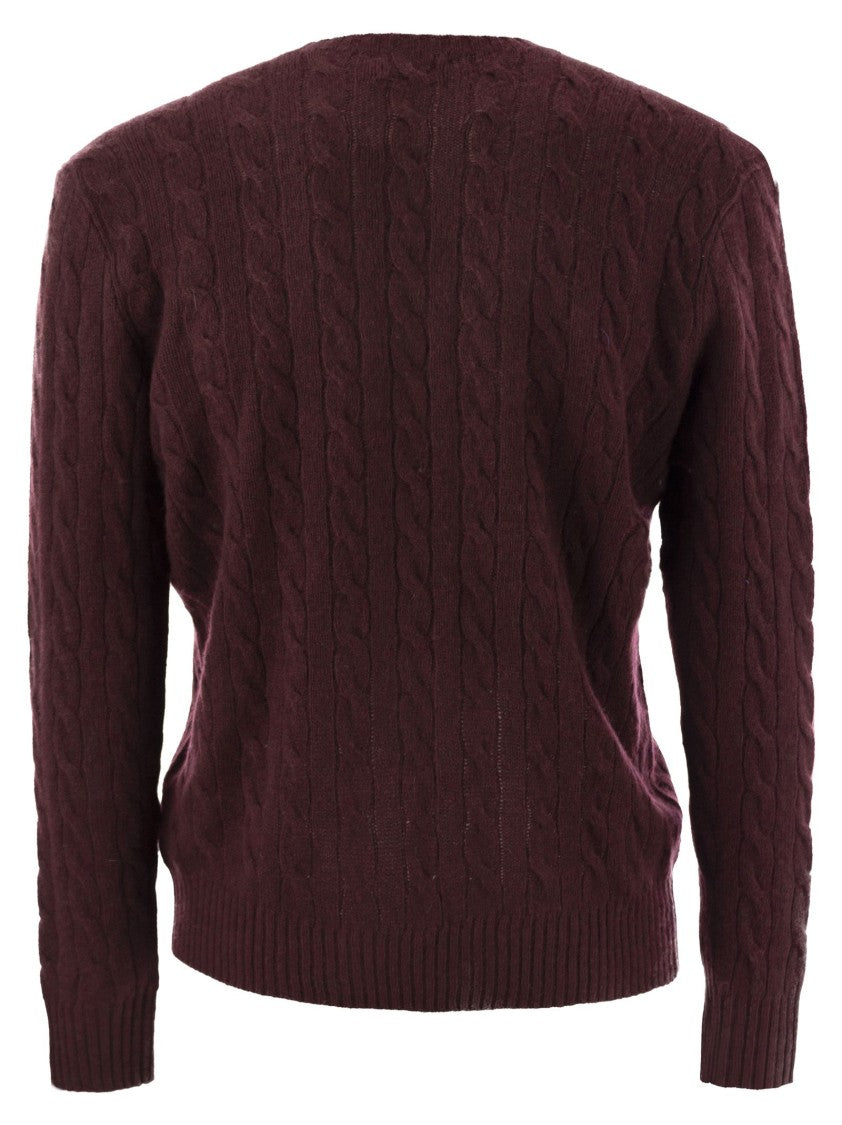 Polo Ralph Lauren Wool And Cashmere Cable-Knit Sweater