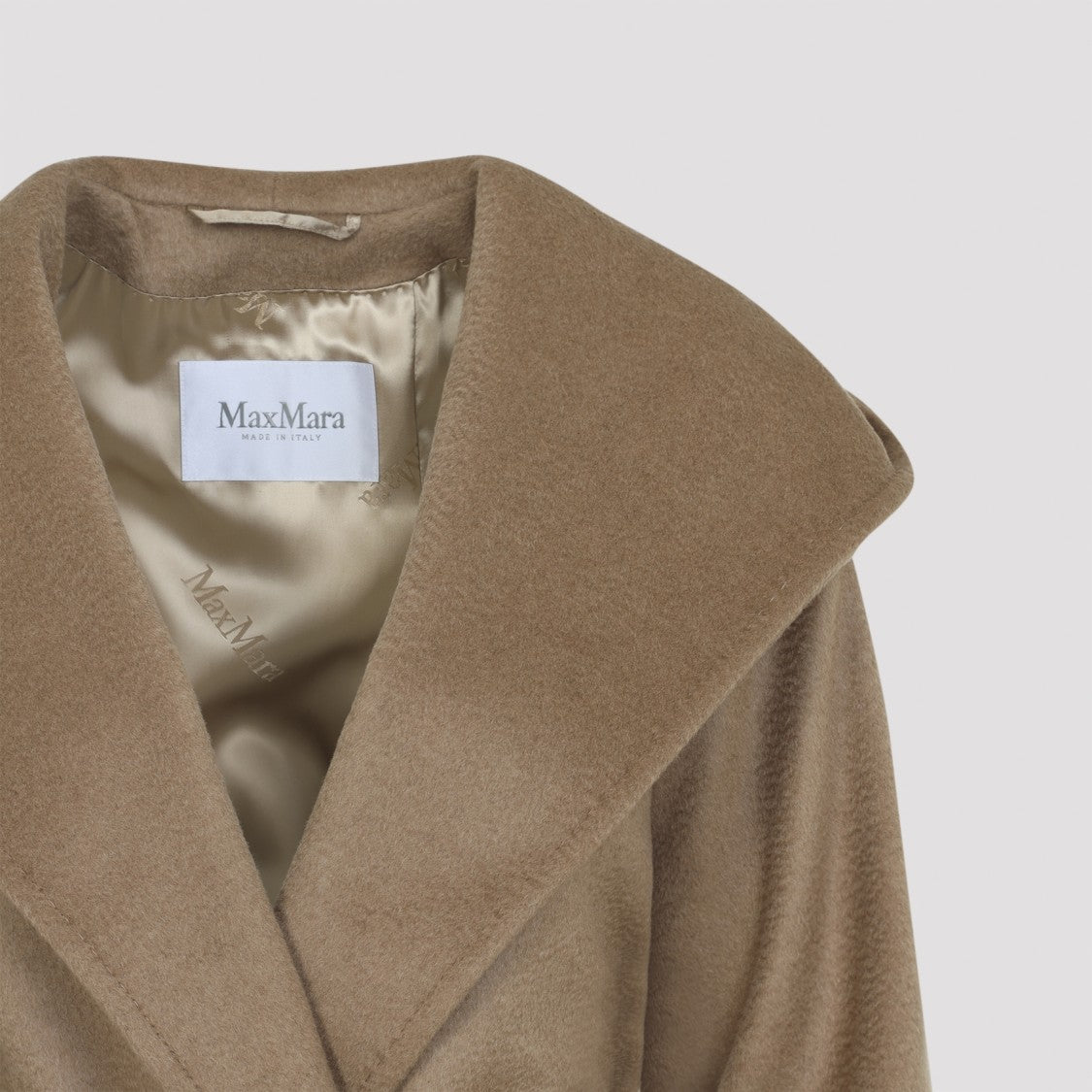 Max Mara Rialto Beige Camel Coat