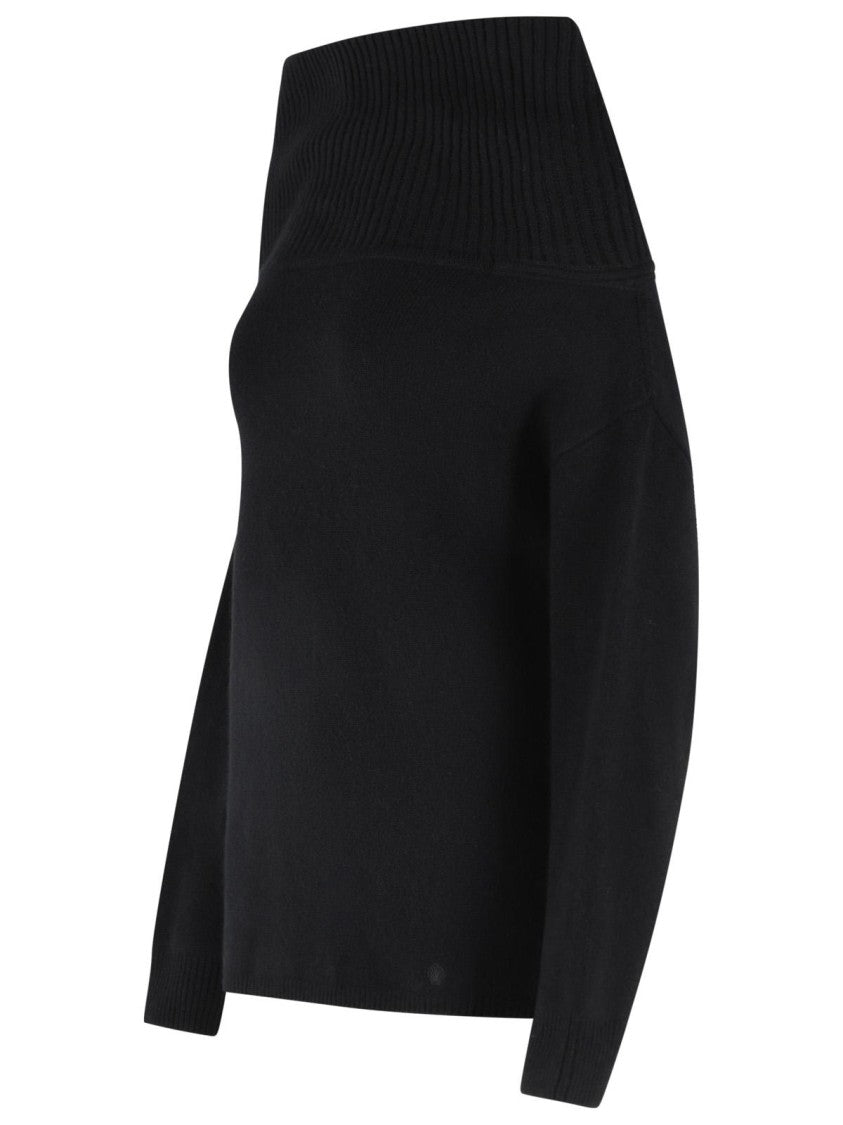Loulou De Saison 'Sibyl' Black Cashmere Blend Sweater
