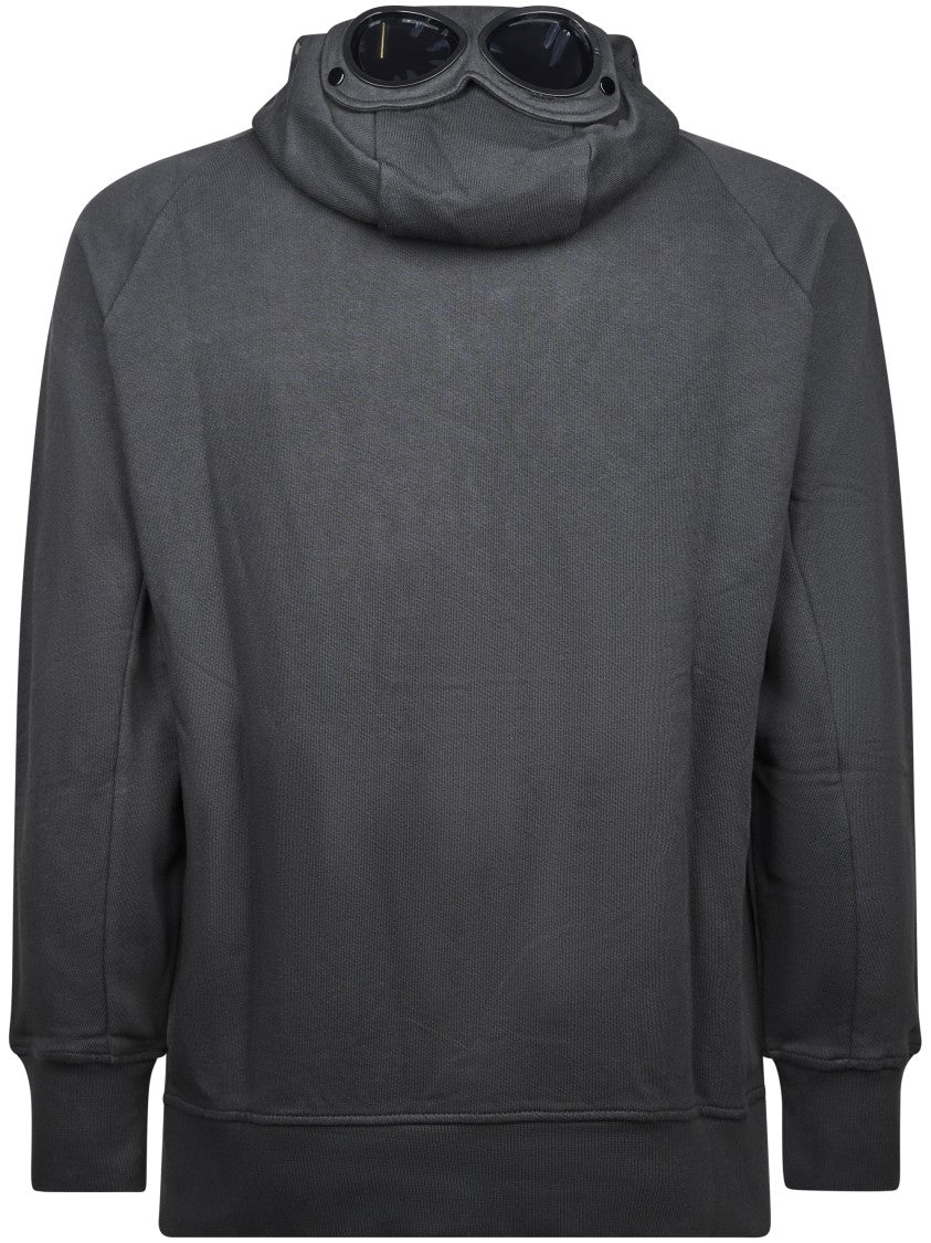 C.P. Company Diagonal Raised Fleece Goggle Zip Sweatshirt