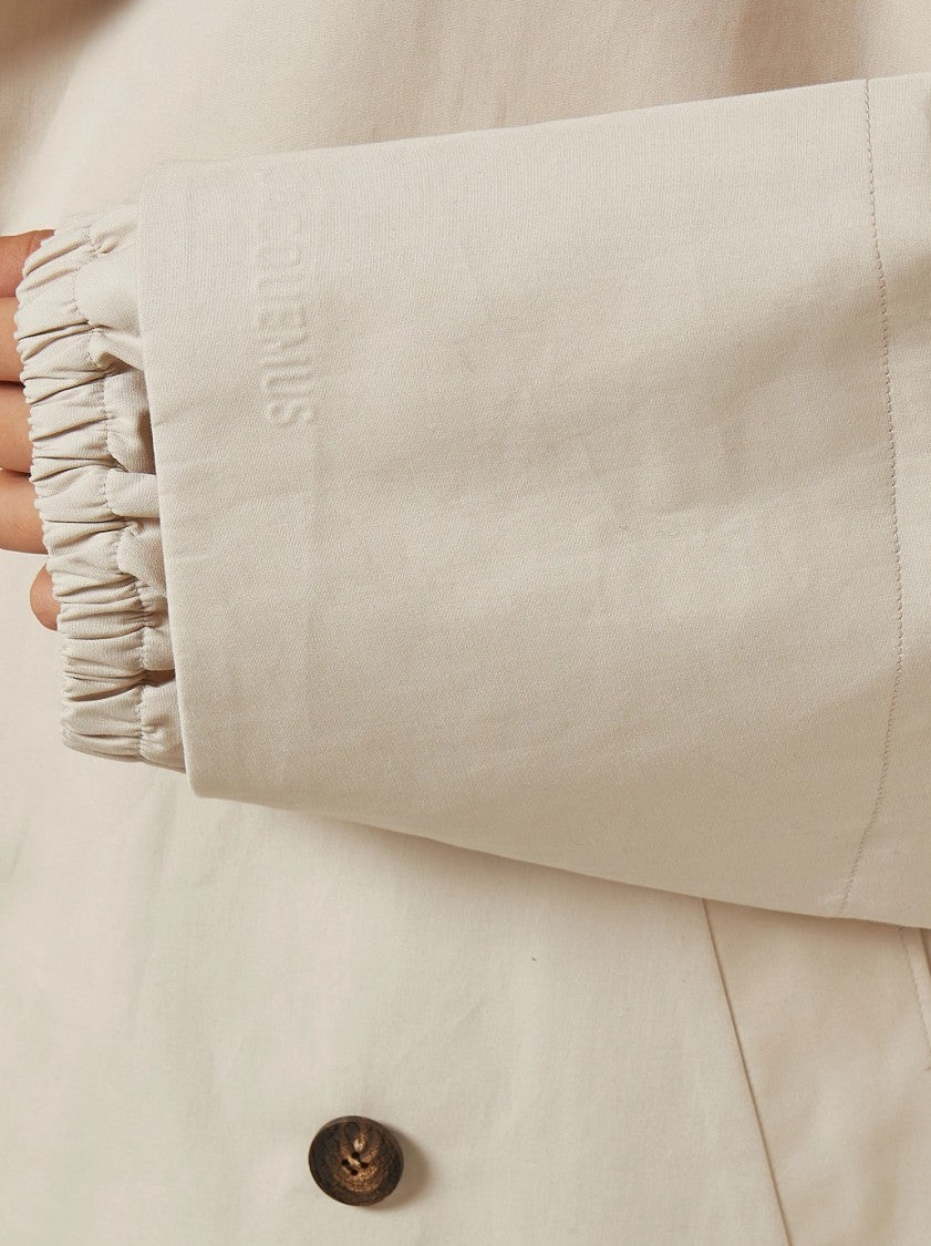 Jacquemus Long Oversized Water-Repellent Trench Coat