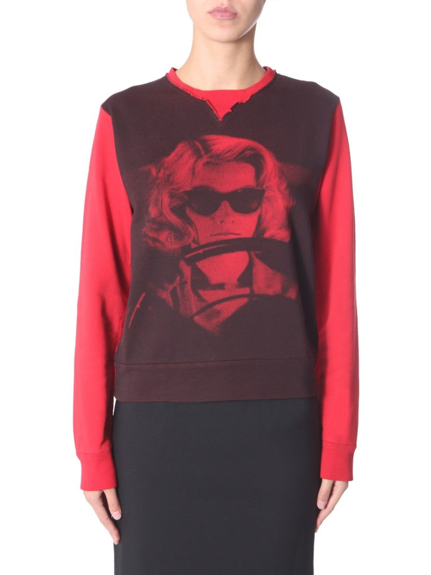 N°21 Crew Neck Sweatshirt With Graphic Print