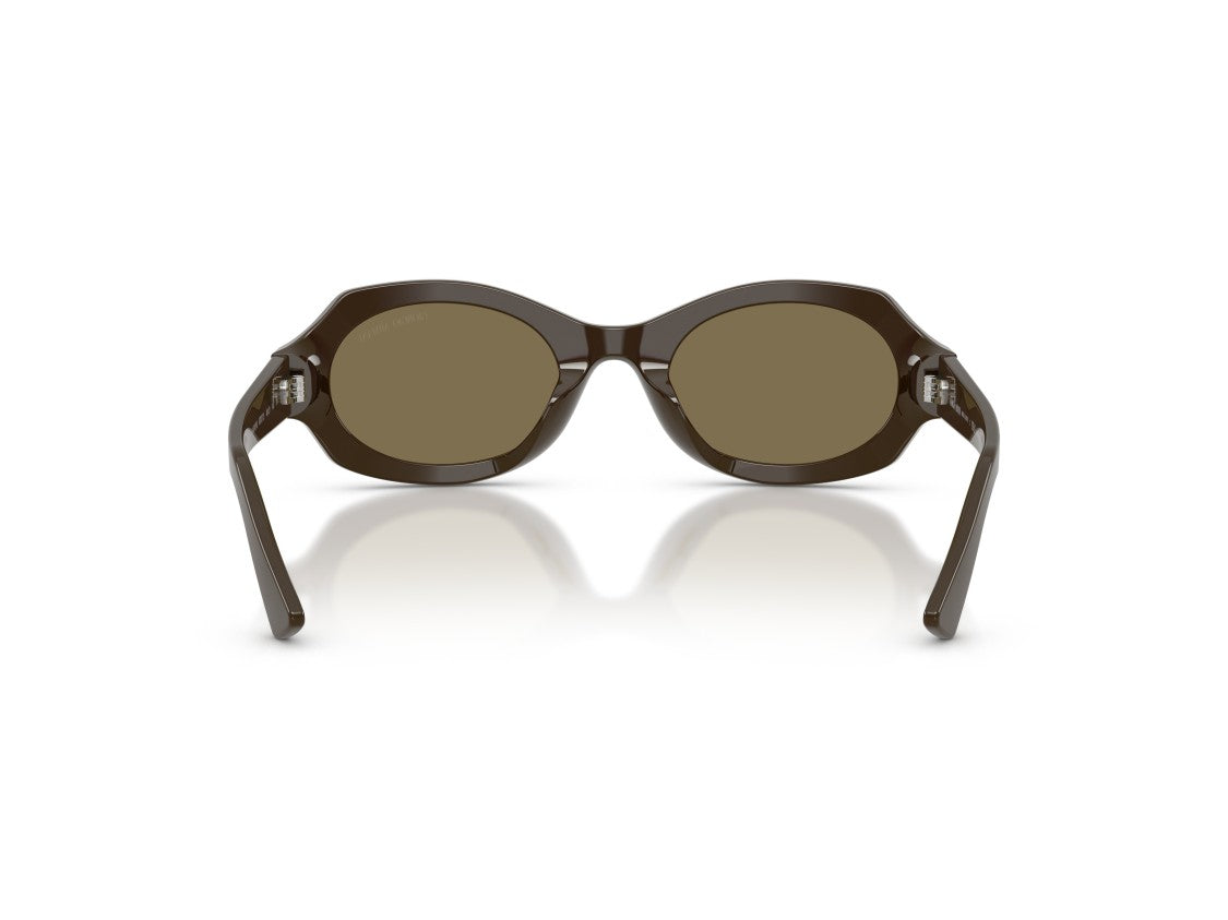 Giorgio Armani 0Ar8245hu Angular Oversized Round Sunglasses