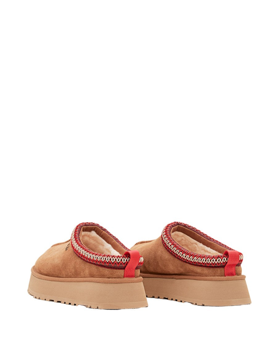 Ugg Distinctive Suede Slip-On Clogs With Braided Collar
