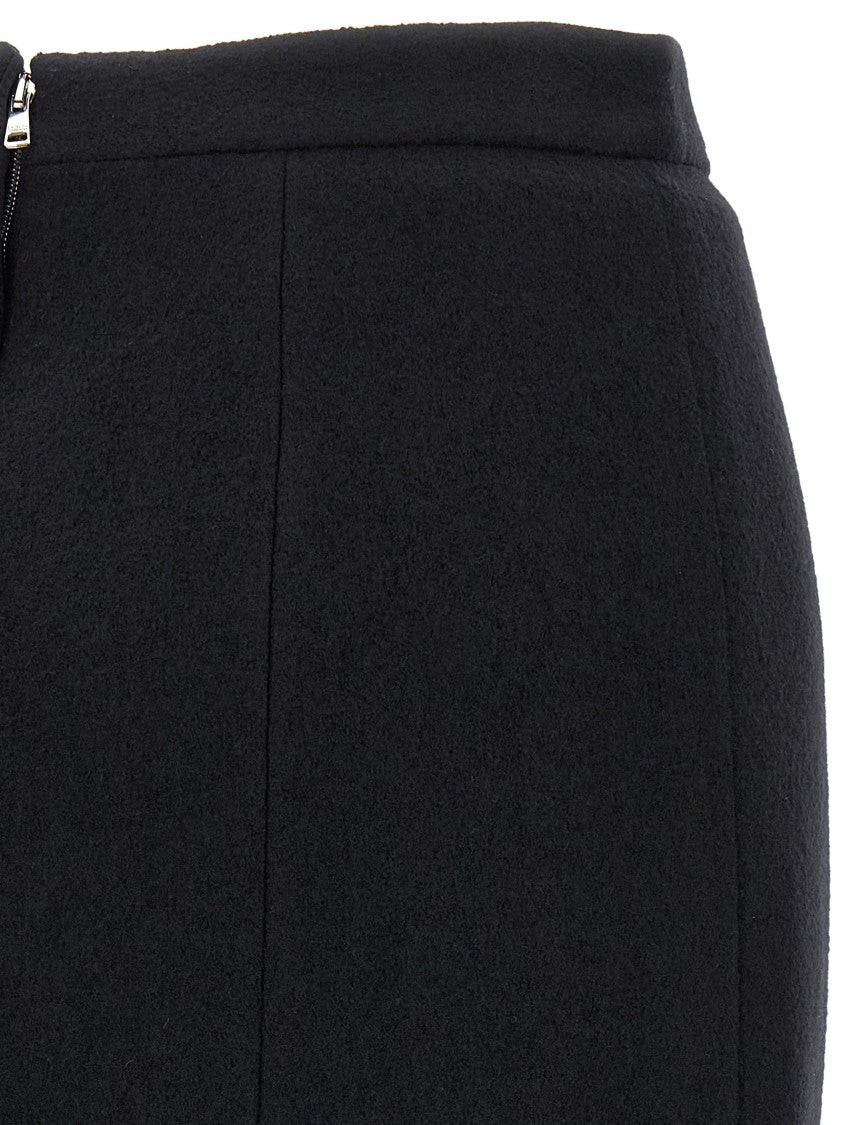 Dolce & Gabbana Wool Sheath Skirt