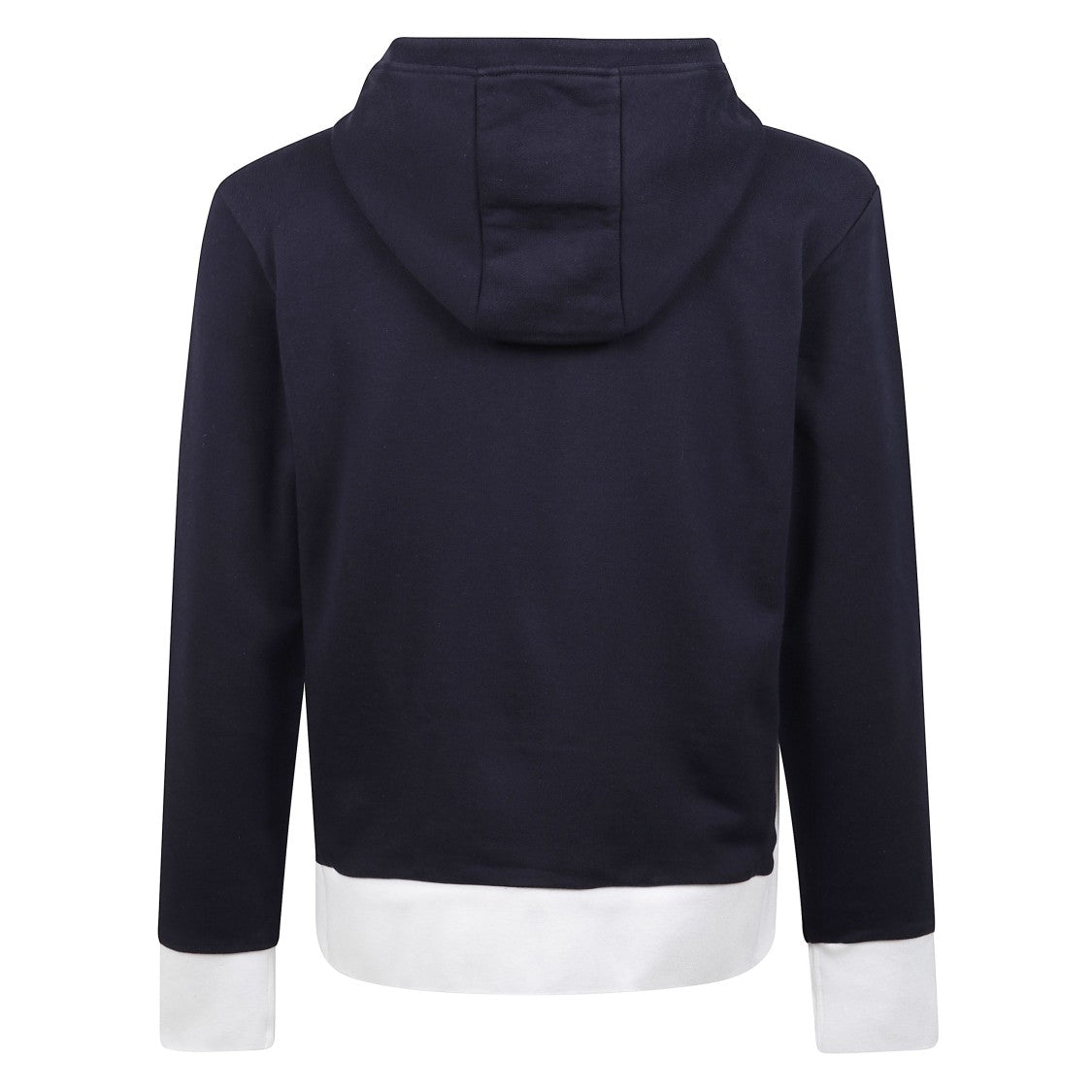 Thom Browne Contrast-Side Zip Hoodie