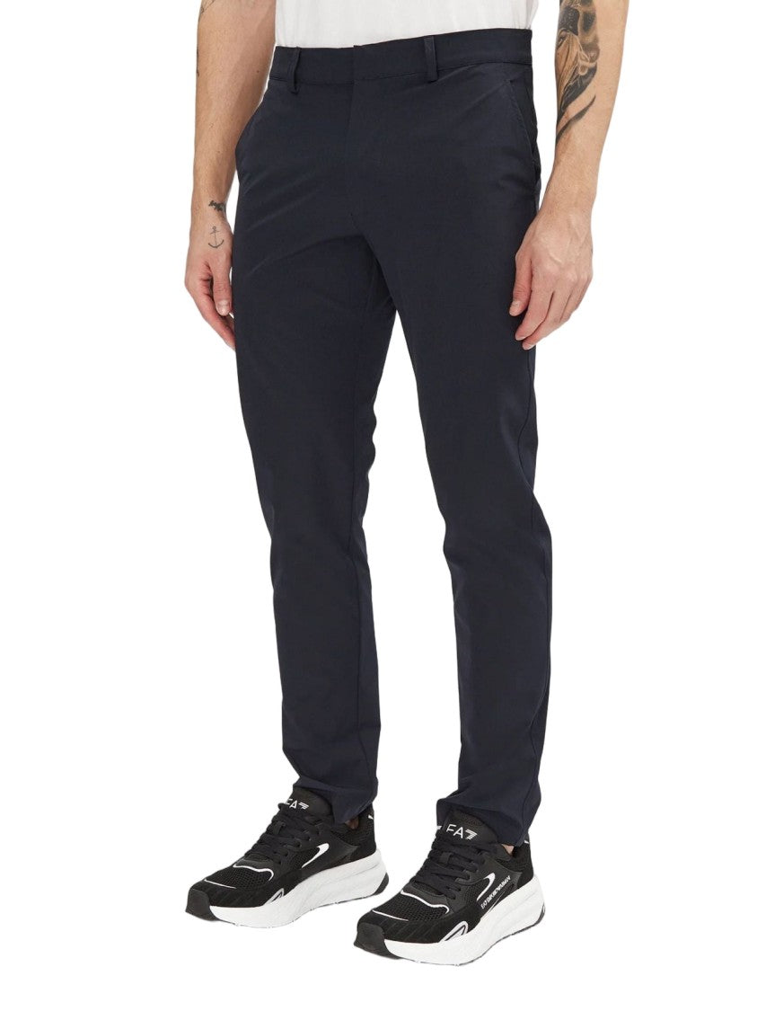 Emporio Armani Slim Fit Golf Pro Pants With Logo Detail