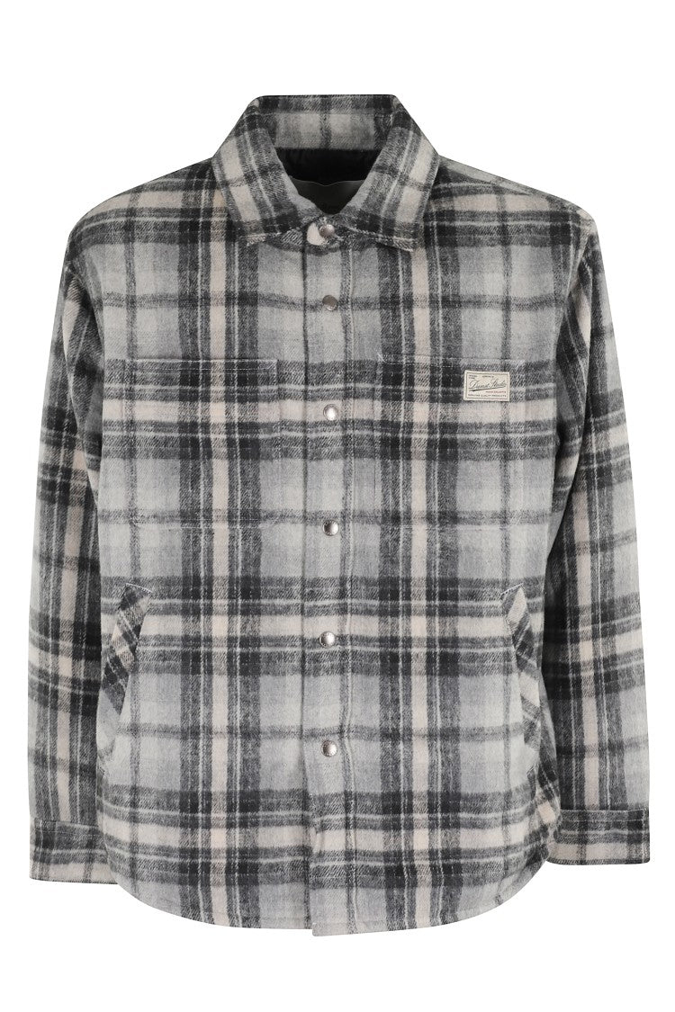 Dunst Quilted Check Flannel Jacket