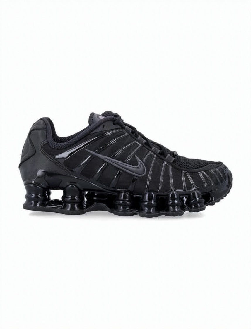 Nike All-Black Nike Sneakers With Segmented Sole