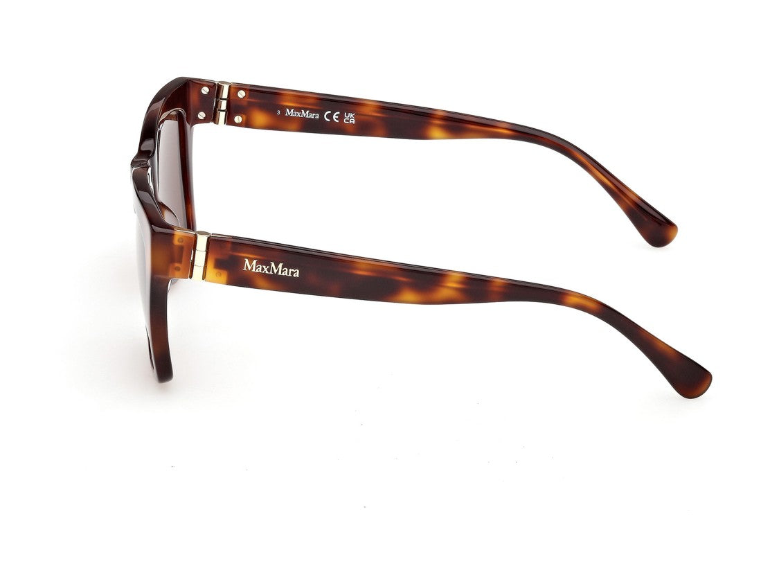 Max Mara Tortoiseshell Mm0193 Oversized Square Sunglasses