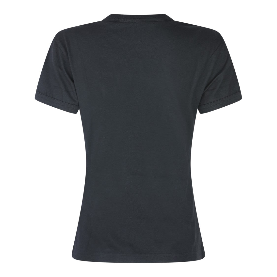 Acne Studios Fitted Short-Sleeve T-Shirt With Tonal Embroidery