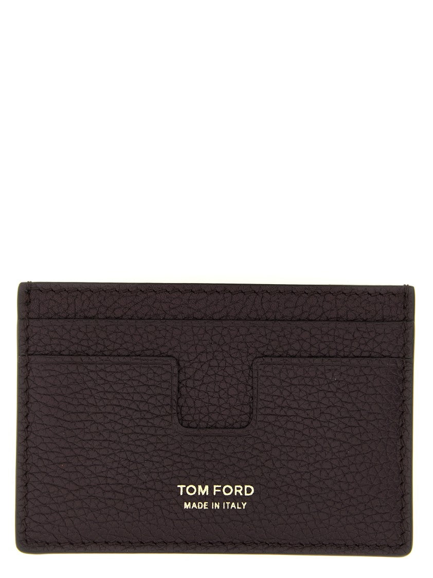Tom Ford Logo Leather Cardholder