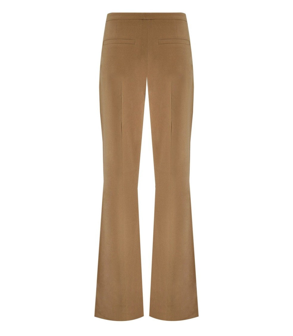 Stine Goya Leah Coffee Brown Flare Pants