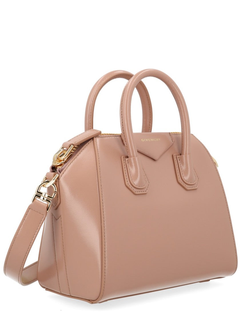 Givenchy Black Antigona Calf Leather Shoulder Bag