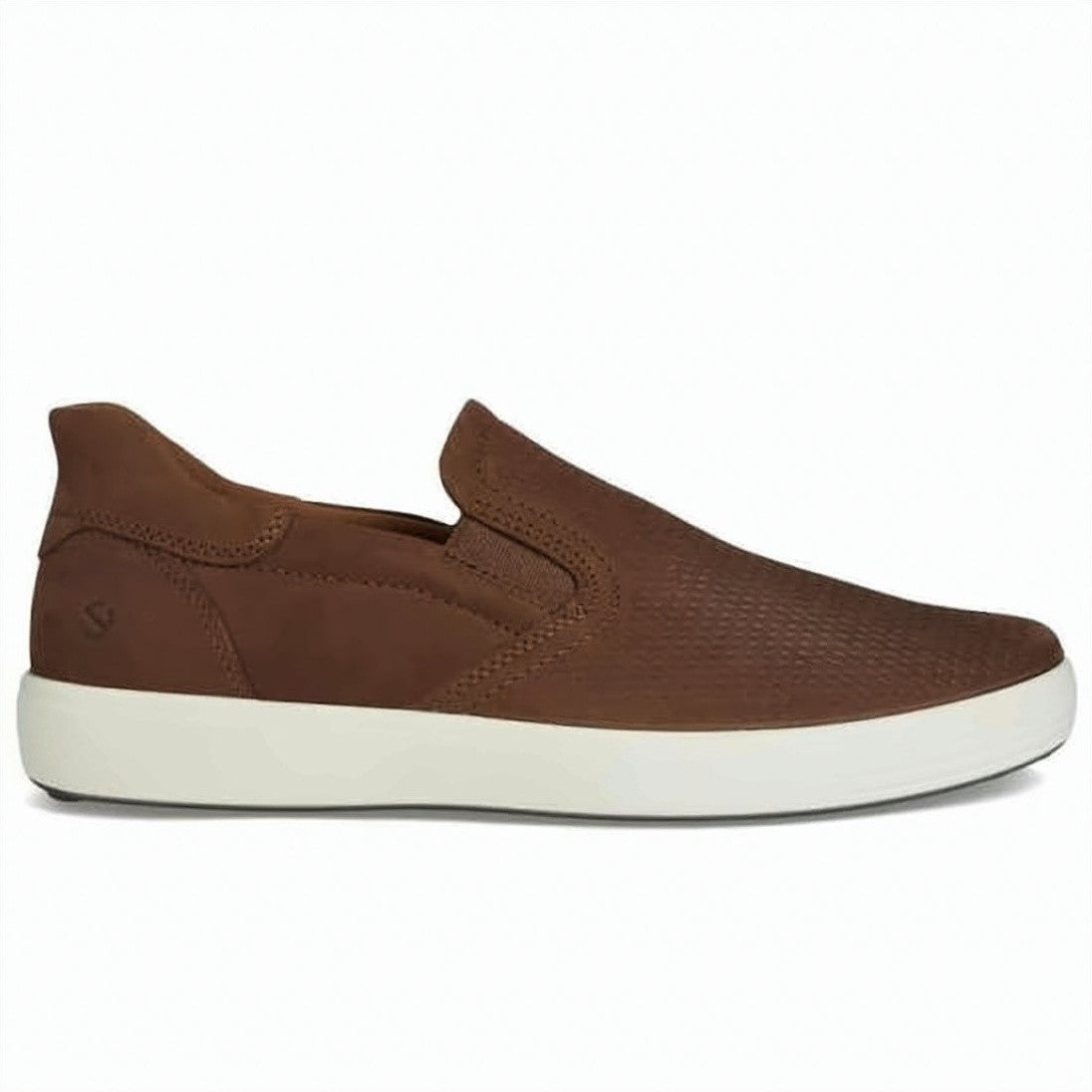 Ecco Minimalist Slip-On Sneakers With Smooth Leather Upper