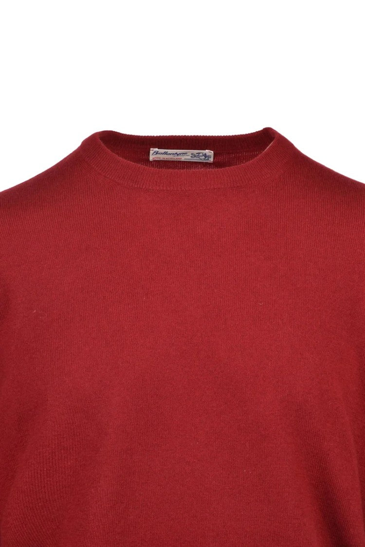 Ballantyne Cashmere Crewneck Pullover - Red