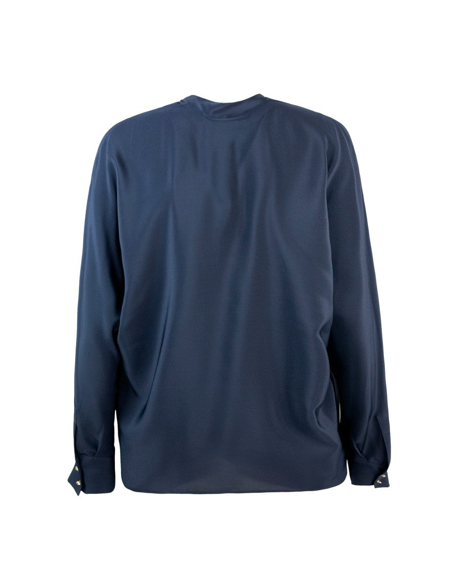 Max Mara Caco Blue Shirt